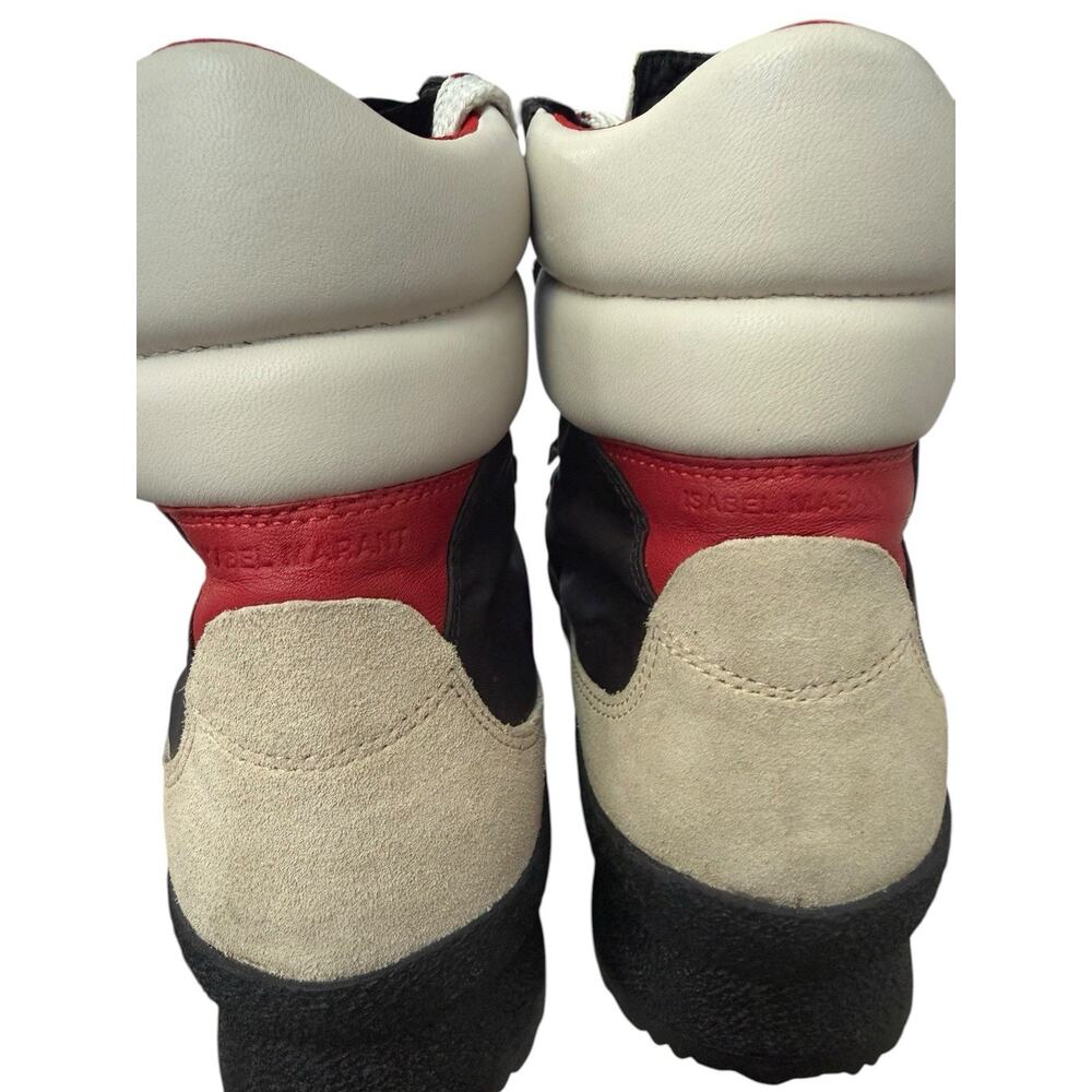 ISABEL MARANT Brendta High Top Hiking Boots Sneakers Size 39 - Picture 5 of 12